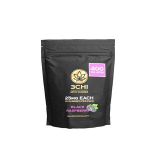 Buy 3Chi Delta 8 THC Gummies EU – Black Raspberry 25mg