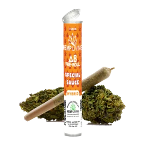Hemp Living – Delta 8 Flower 1g Pre-Roll – Special Sauce