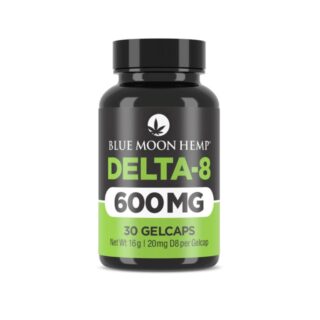 Blue Moon Hemp Delta 8 THC Gel Caps 20mg