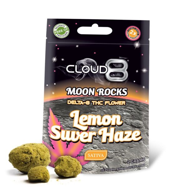 Buy Cloud 8 Moon Rock – Lemon Suver Haze (2g) | Premium Hemp-Derived Power