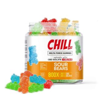Chill Plus Delta 8 Delta Force Sour Bears