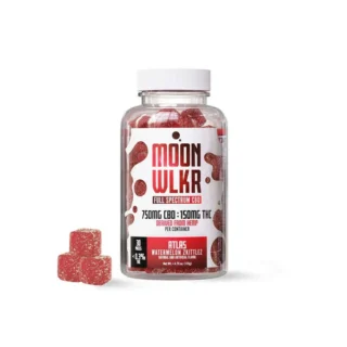 Moonwlkr CBD + Delta 9 THC Gummies – Watermelon Zkittles