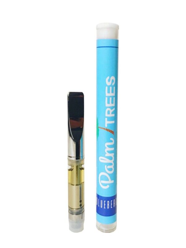 Palm Trees Blueberry CBD Vape Cartridge