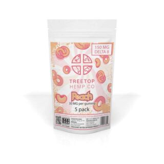 Buy Treetop Hemp Co Delta 8 Gummies EU – Peach 30mg