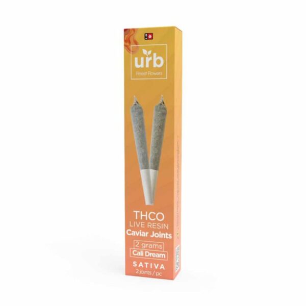 URB THCO Caviar Joint – Cali Lemon Dream 1G 2 Pack