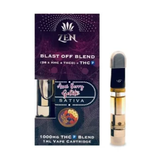 Acai Berry Gelato D8 x HHC + THCP Vape Cart 1ML